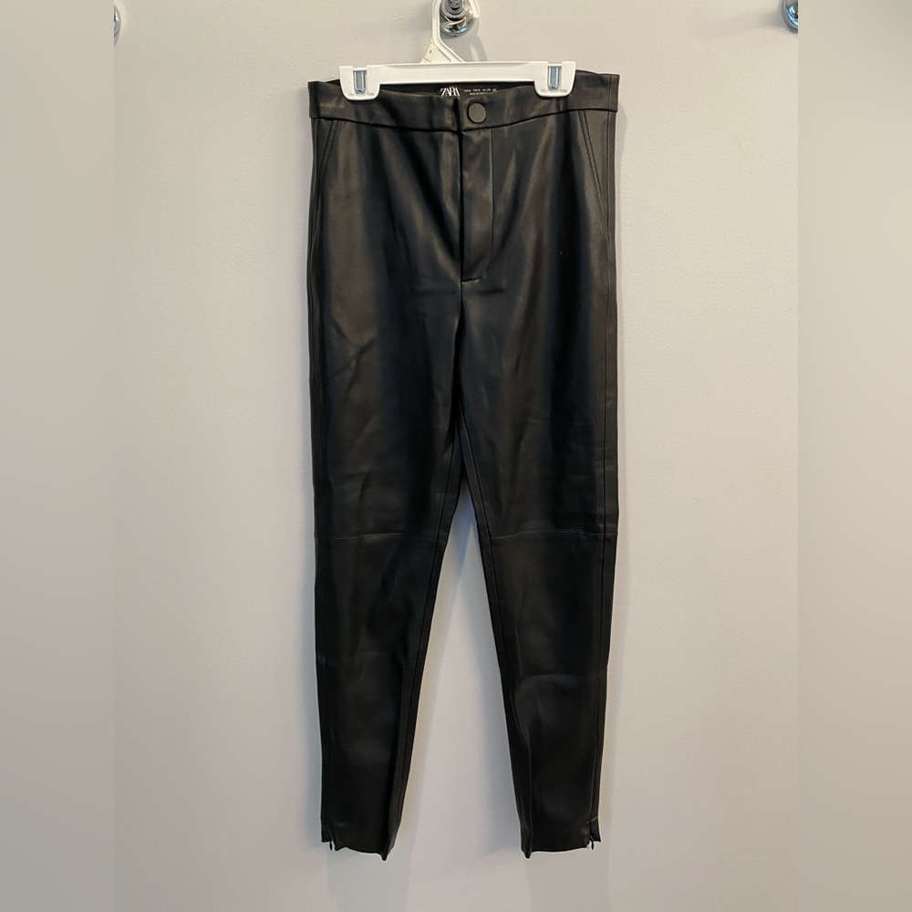 Zara Leather Pants